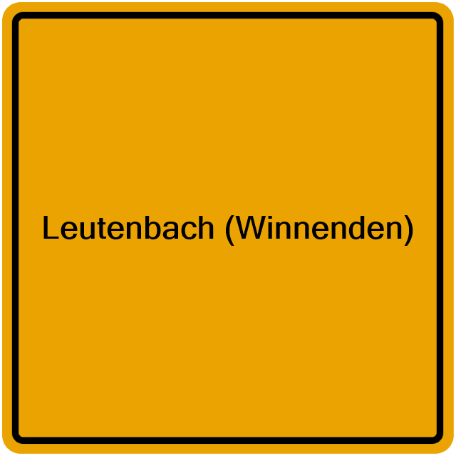 Einwohnermeldeamt24 Leutenbach (Winnenden)